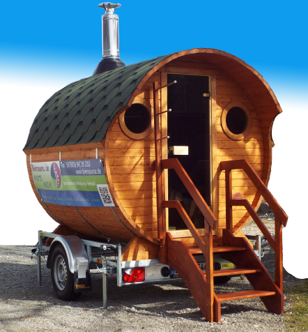 Mobile Sauna zum Mieten